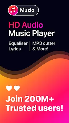 Muzio Player - Music Player - MP3 Player Schermafbeelding 0