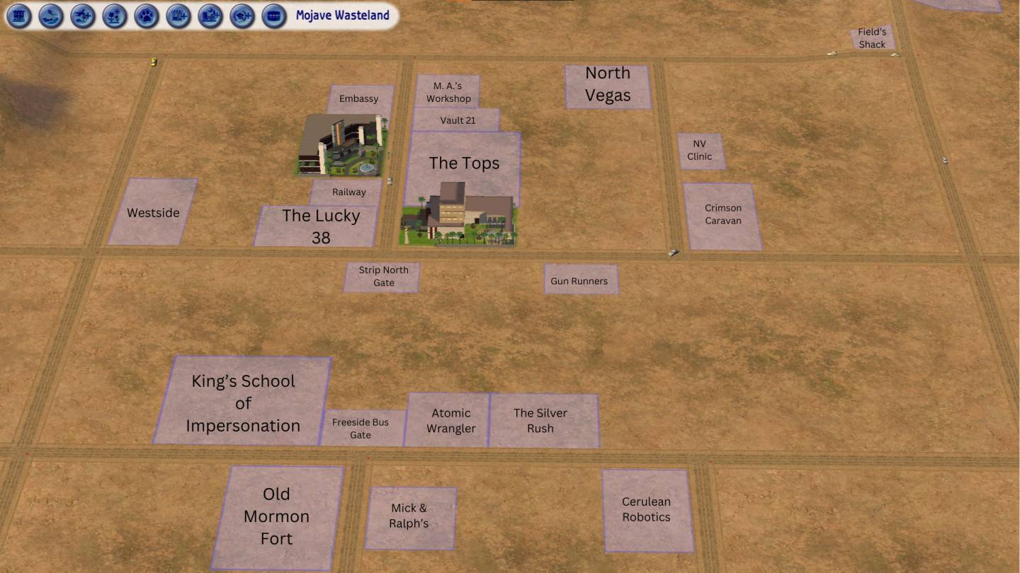 Sims 2 Meets Fallout New Vegas