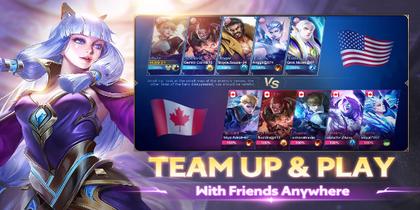 Imagem: Mobile Legends Screenshot de personagens