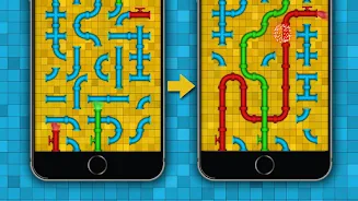 Pipe - logic puzzles Ảnh chụp màn hình 2