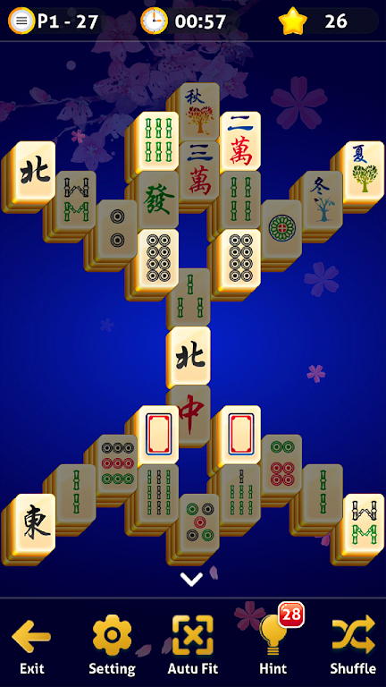 Mahjong Solitaire - Oriental Journey Screenshot 2