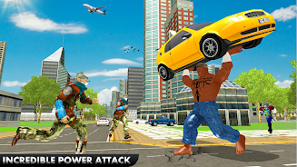 Black Monster Hero City Battle Screenshot 2