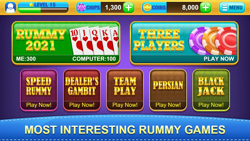 Rummy - Gin Rummy Card Games 螢幕截圖 0