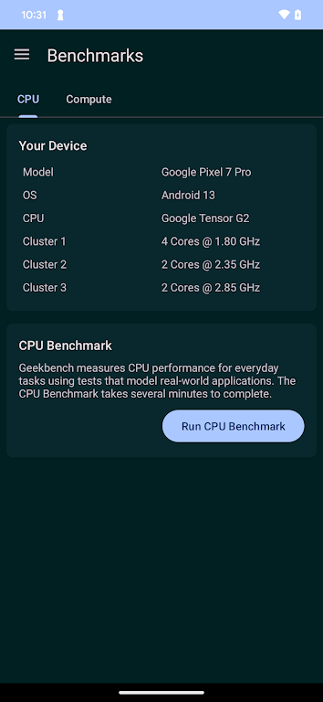 Geekbench 6 螢幕截圖 0