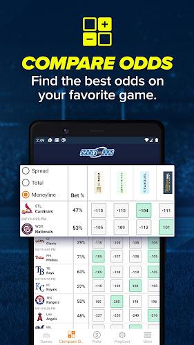 Scores And Odds Sports Betting ဖန်သားပြင်ဓာတ်ပုံ 3