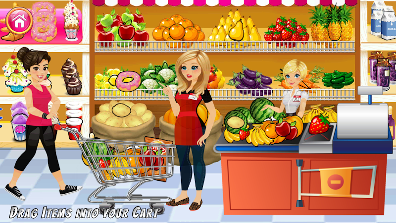 Supermarket Shopping Mall Game Скриншот 3