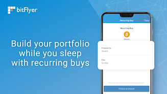 bitFlyer Cryptocurrency Wallet Schermafbeelding 2