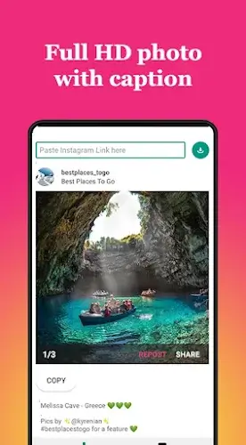 Repost - Video Downloader ဖန်သားပြင်ဓာတ်ပုံ 2