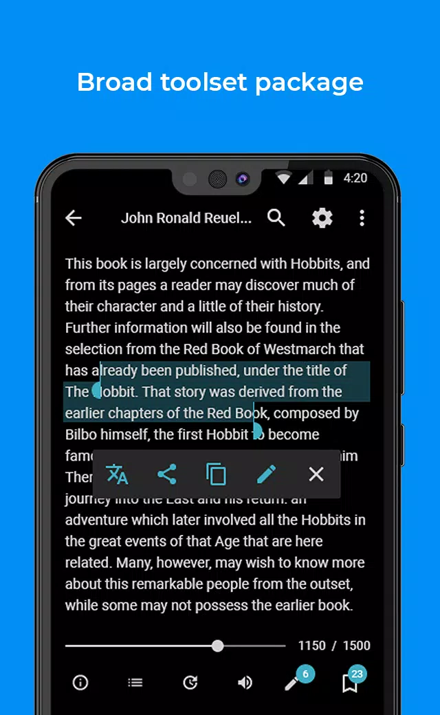 FullReader – e-book reader Screenshot 1