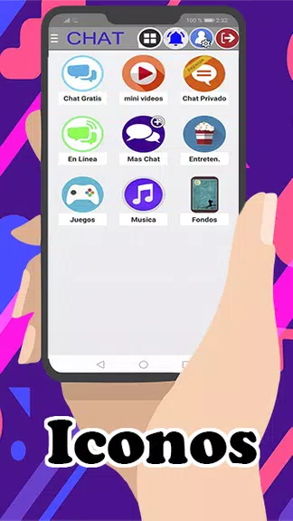 Mini Chat Capture d'écran 0