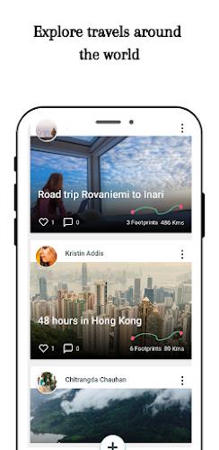 Trotter It -Travel Journal App Tangkapan skrin 2