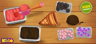 Ice Cream Making Game For Kids Captura de tela 1