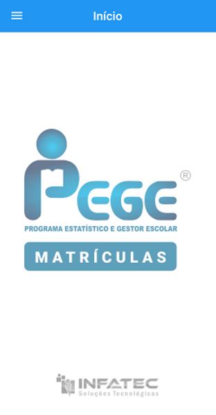 Matrículas Pege 螢幕截圖 0