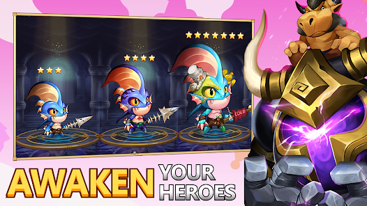 Heroes Legend: Idle Battle War Mod ภาพหน้าจอ 1