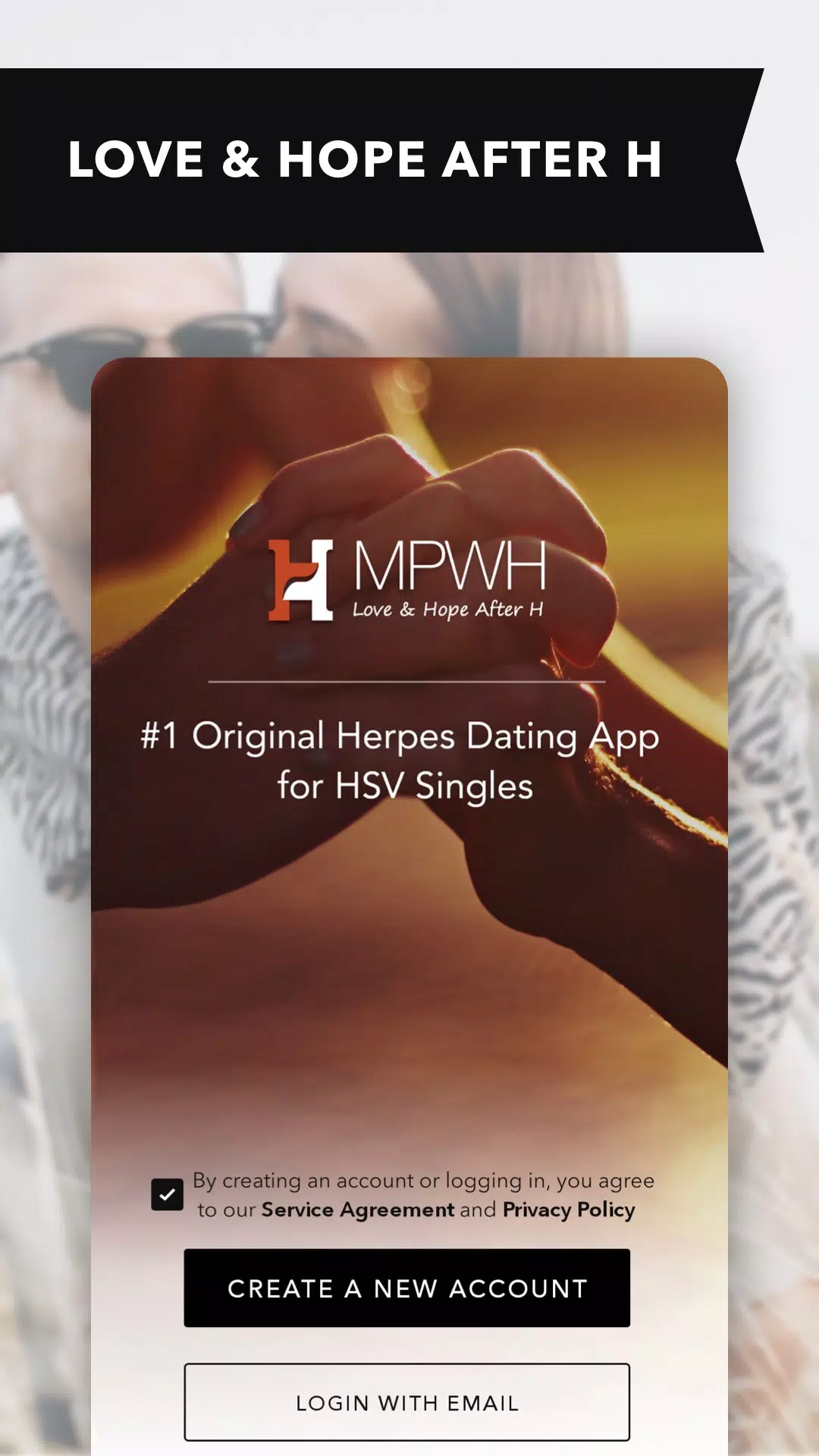 Herpes Positive Singles Dating Screenshot 0