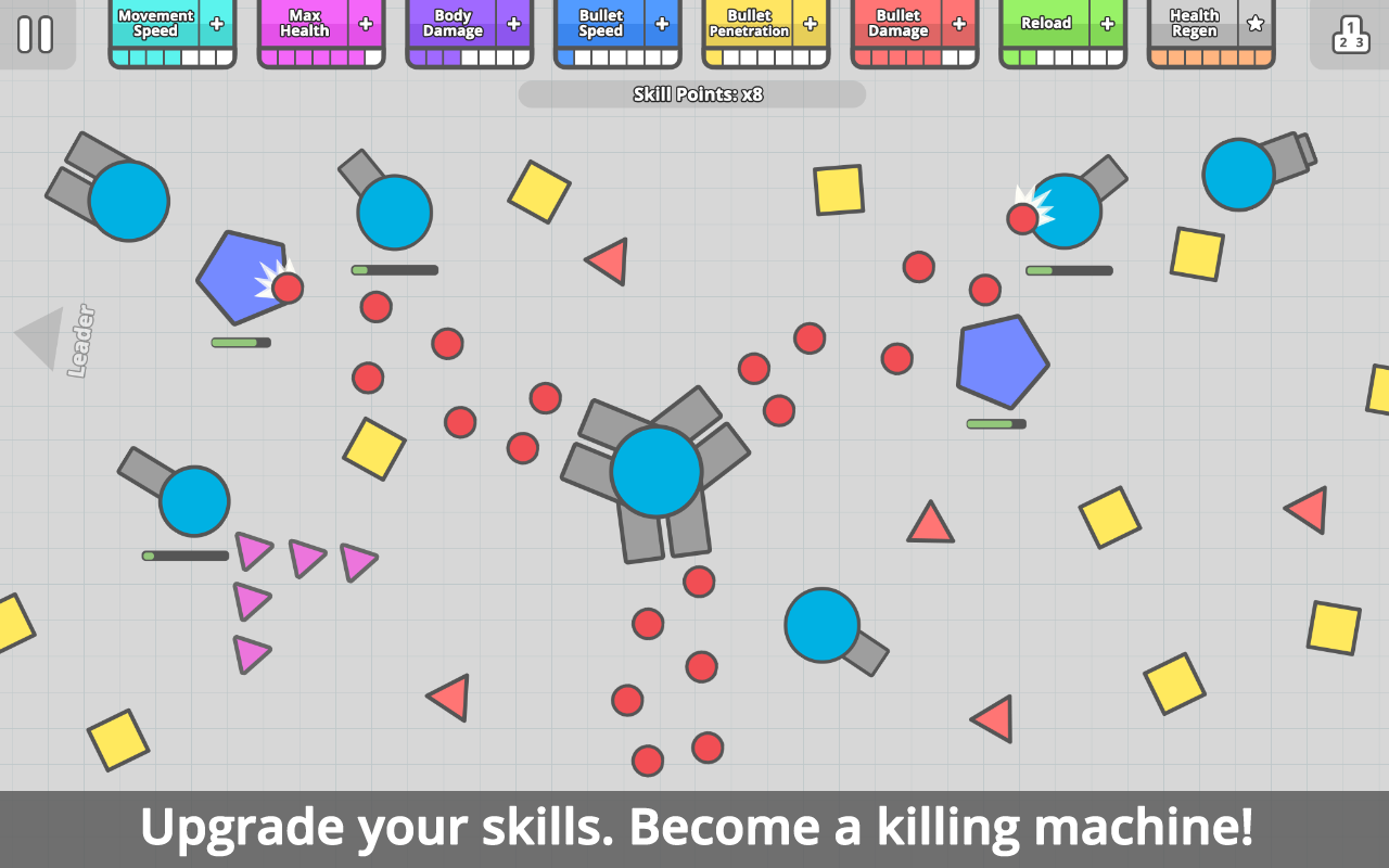 diep.io स्क्रीनशॉट 2