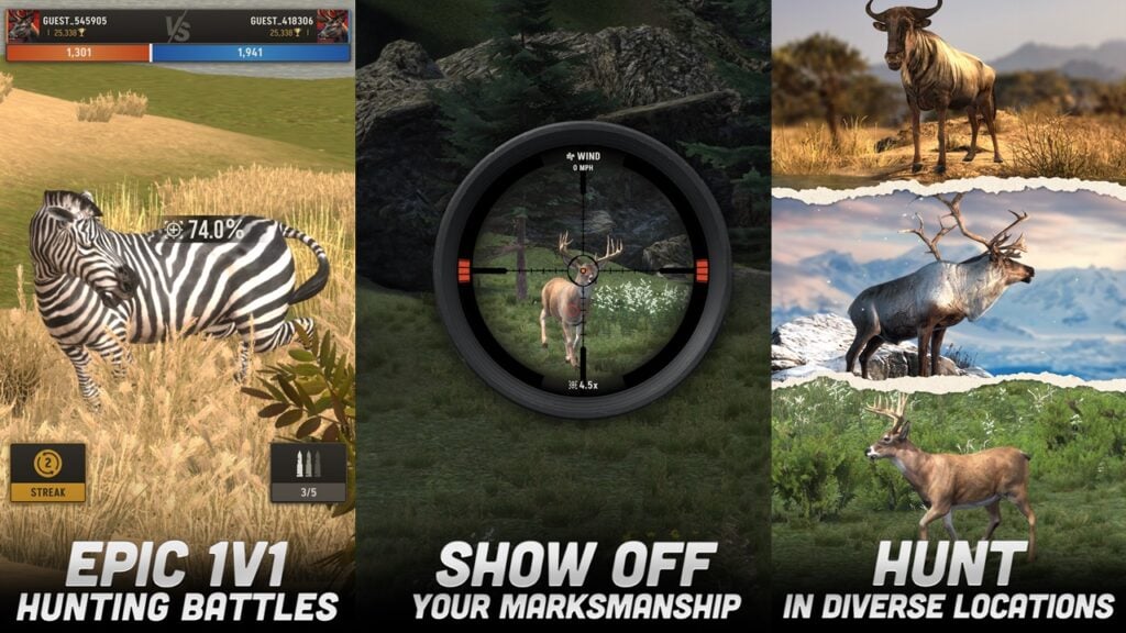 Ultimate Hunting, isang 3D hunting simulator, malambot na paglulunsad sa Android