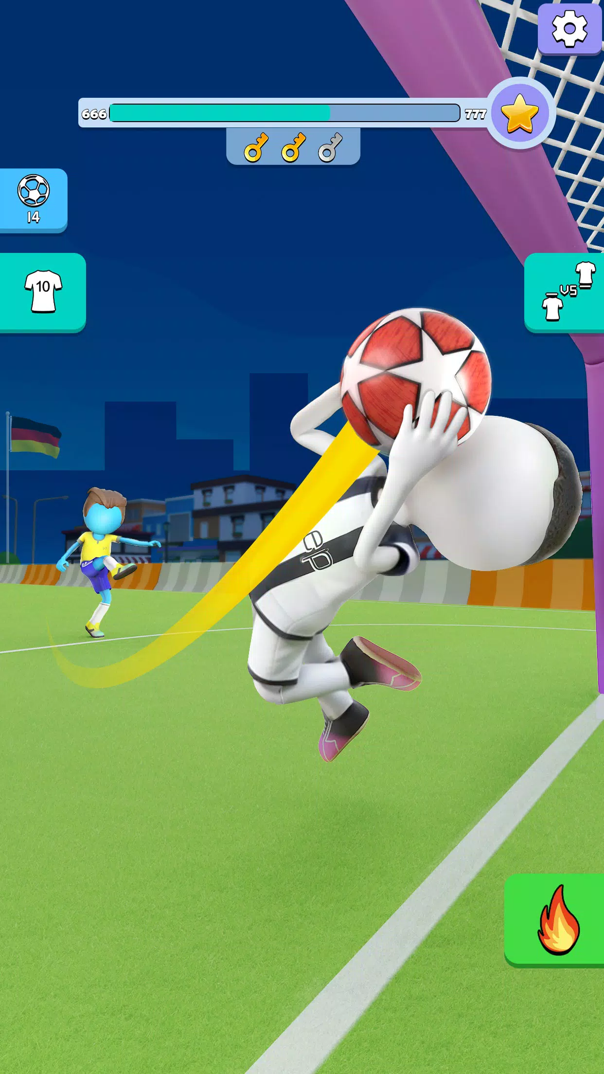 Kick It – Fun Soccer Game Capture d'écran 3