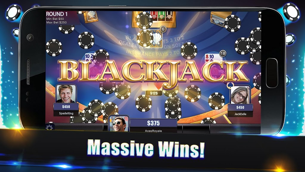 Blackjack Legends: 21 Online Multiplayer Casino 스크린샷 2