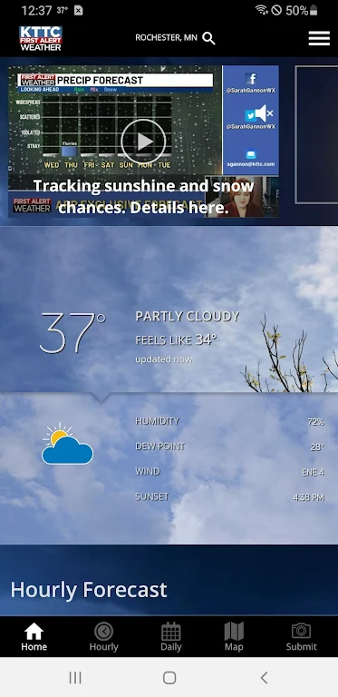 KTTC First Alert Weather Screenshot 0