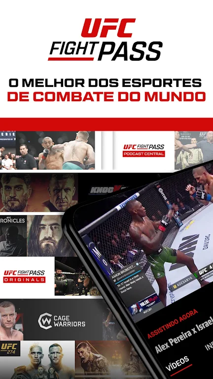 UFC Fight Pass - MMA ao vivo ภาพหน้าจอ 0