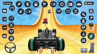 Formula Car Stunt - Car Games ภาพหน้าจอ 1