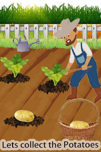 Potato Chips Food Factory Game Tangkapan skrin 1