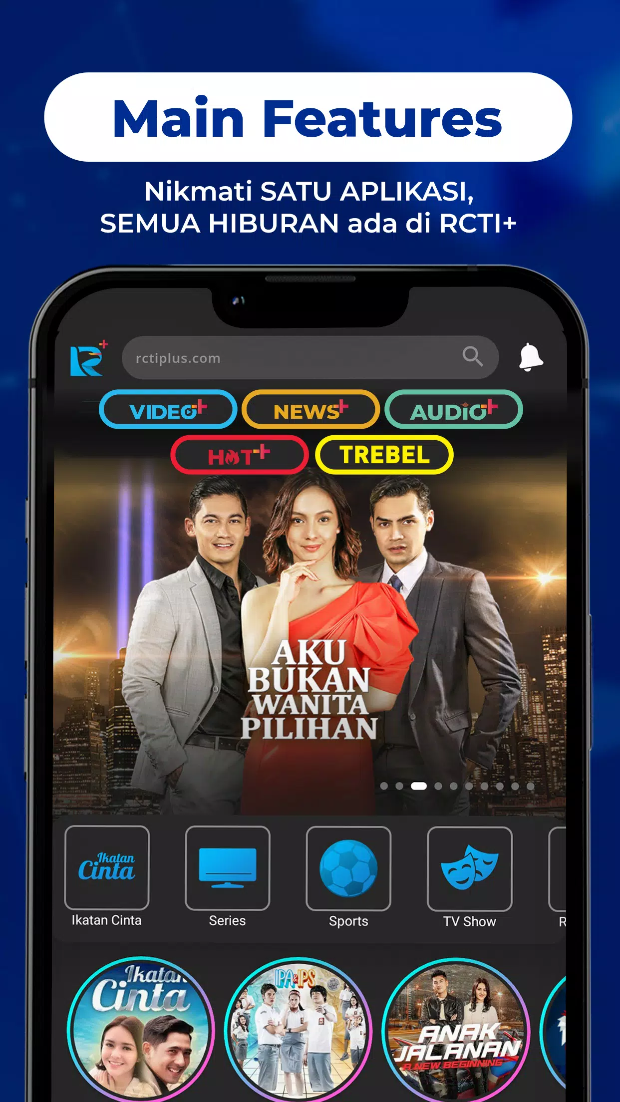 RCTI+ Superapp Screenshot 0