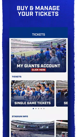 New York Giants Mobile 螢幕截圖 2