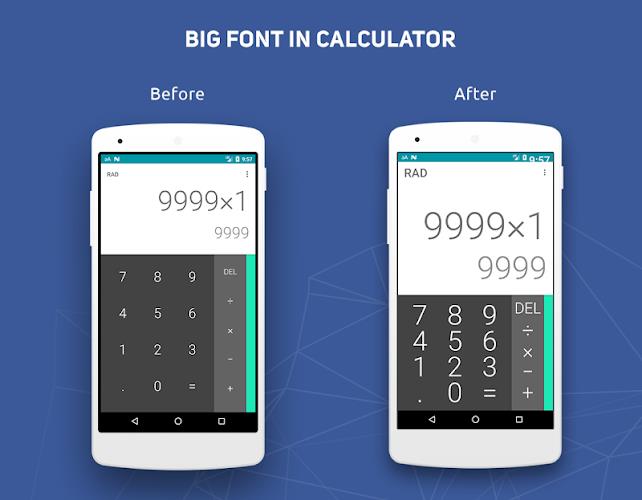 Big Font - Change Font Size & Text Size Скриншот 3