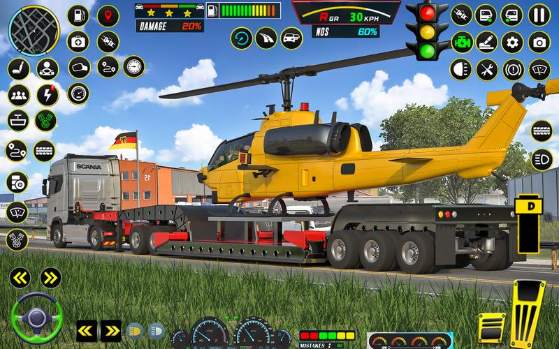 Cargo Truck Driving Game 2024 Capture d'écran 2