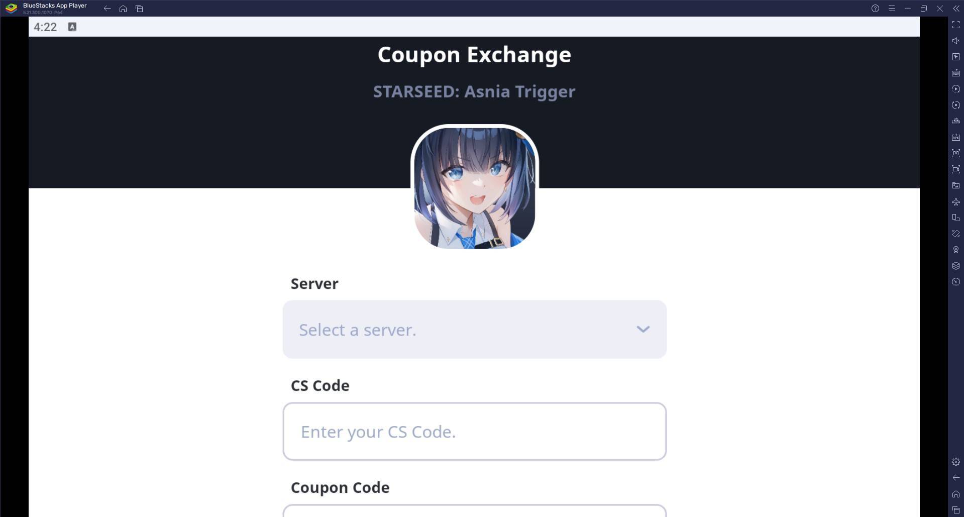 STARSEED: Asnia Trigger - Redeem Code Process