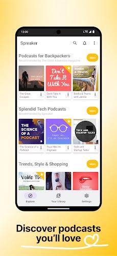 Spreaker Podcasts 螢幕截圖 1