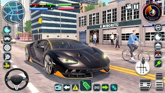 Lamborghini Game Car Simulator Tangkapan skrin 0