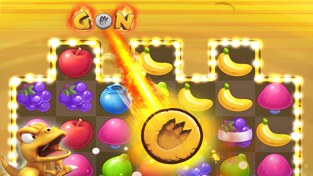 GON: Fruits Match3 Puzzle Ảnh chụp màn hình 3