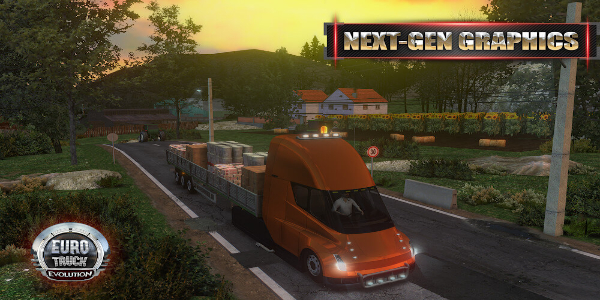 Euro Truck Driver Mod Zrzut ekranu 0