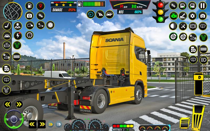 Cargo Truck Driving Game 2024 Capture d'écran 1