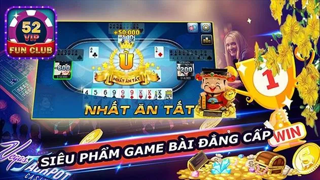 52Vip FunClub Online, Game danh bai doi thuong应用截图第0张