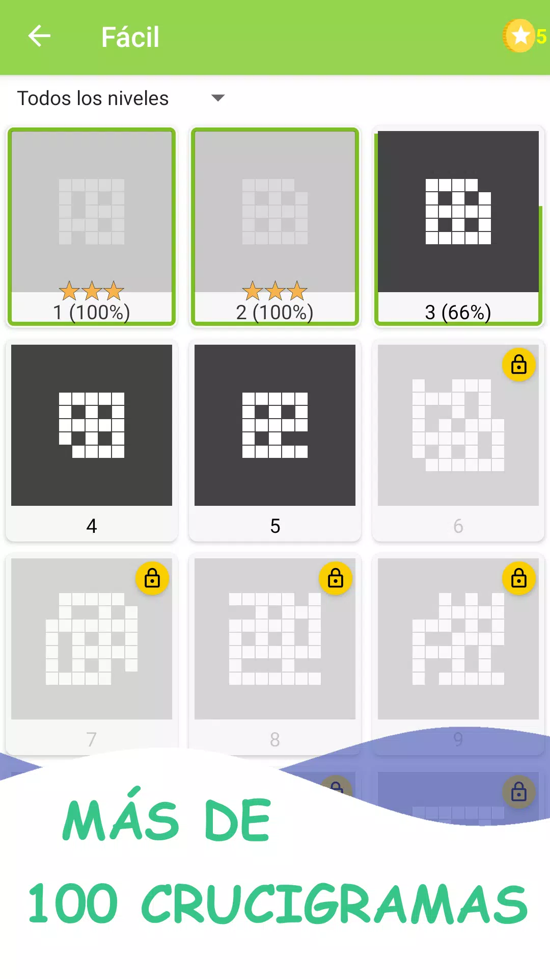 Crucigrama en español Скриншот 2