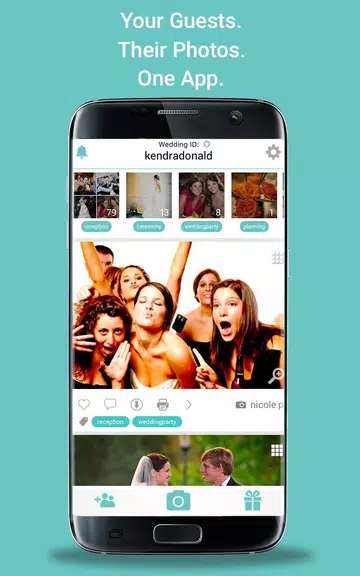 WedPics - Wedding Photo App Captura de pantalla 0
