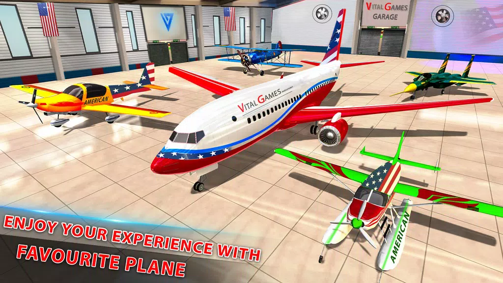 US Pilot Flight: Plane Games স্ক্রিনশট 2