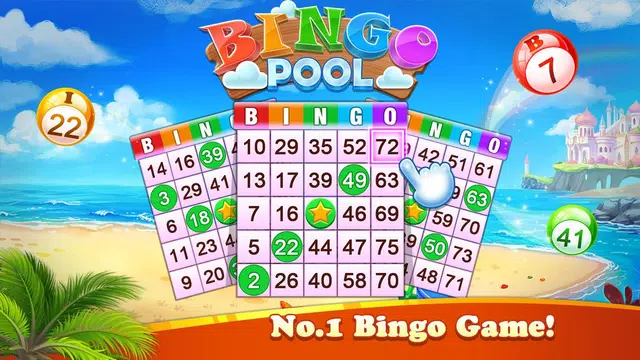 Bingo Pool:No WiFi Bingo Games Capture d'écran 1