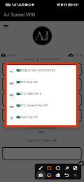 AJ TUNNEL VPN স্ক্রিনশট 3