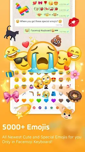 Facemoji AI Emoji Keyboard Screenshot 1