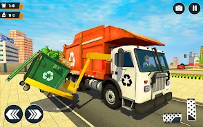 Real Garbage Truck Simulator Screenshot 2