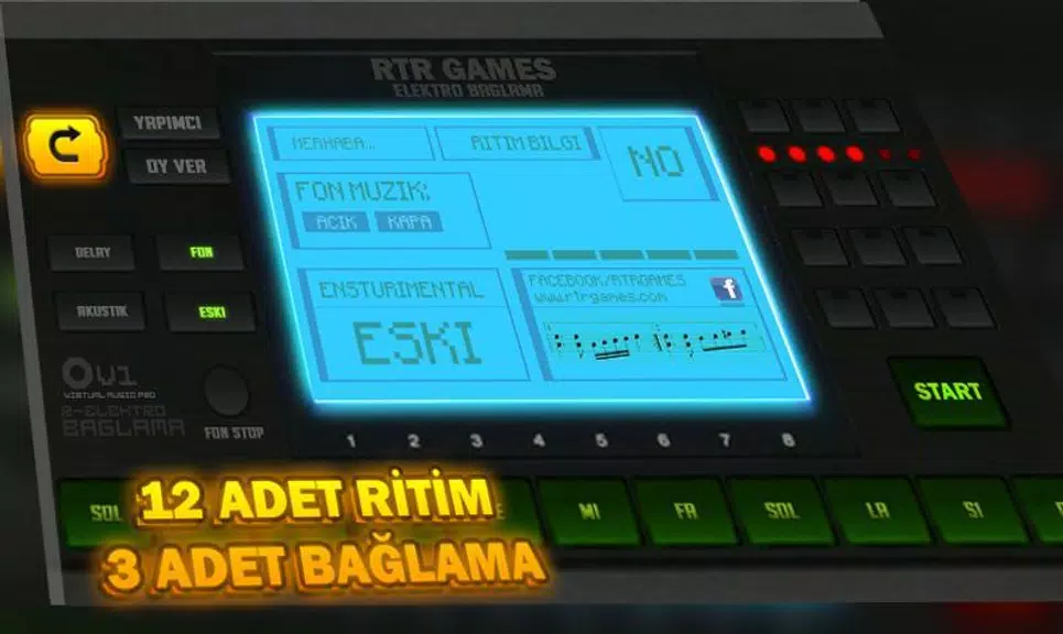 R-Elektro Bağlama Çal Captura de tela 1