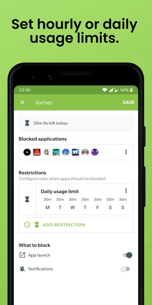 Block Apps Zrzut ekranu 3