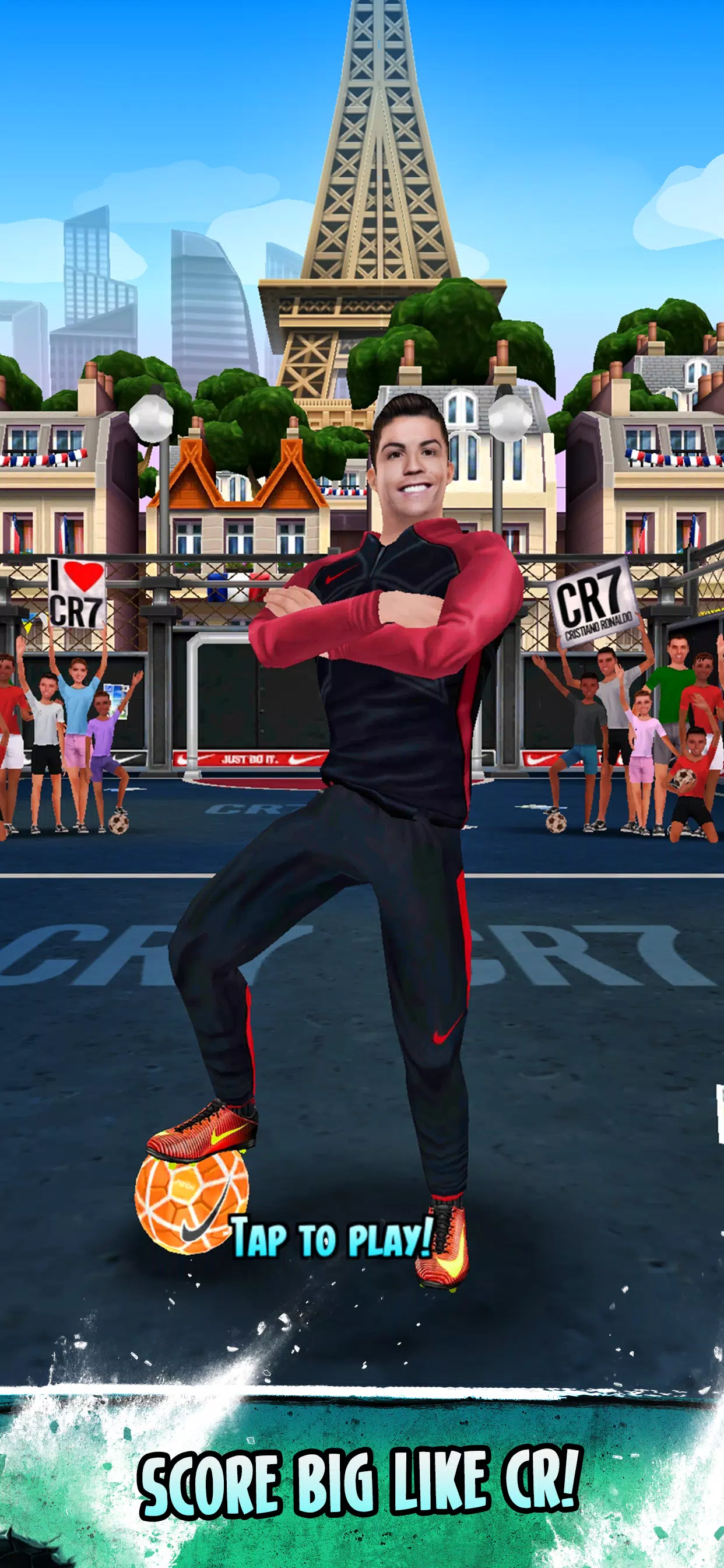 Ronaldo: Kick’n’Run Football Captura de pantalla 2