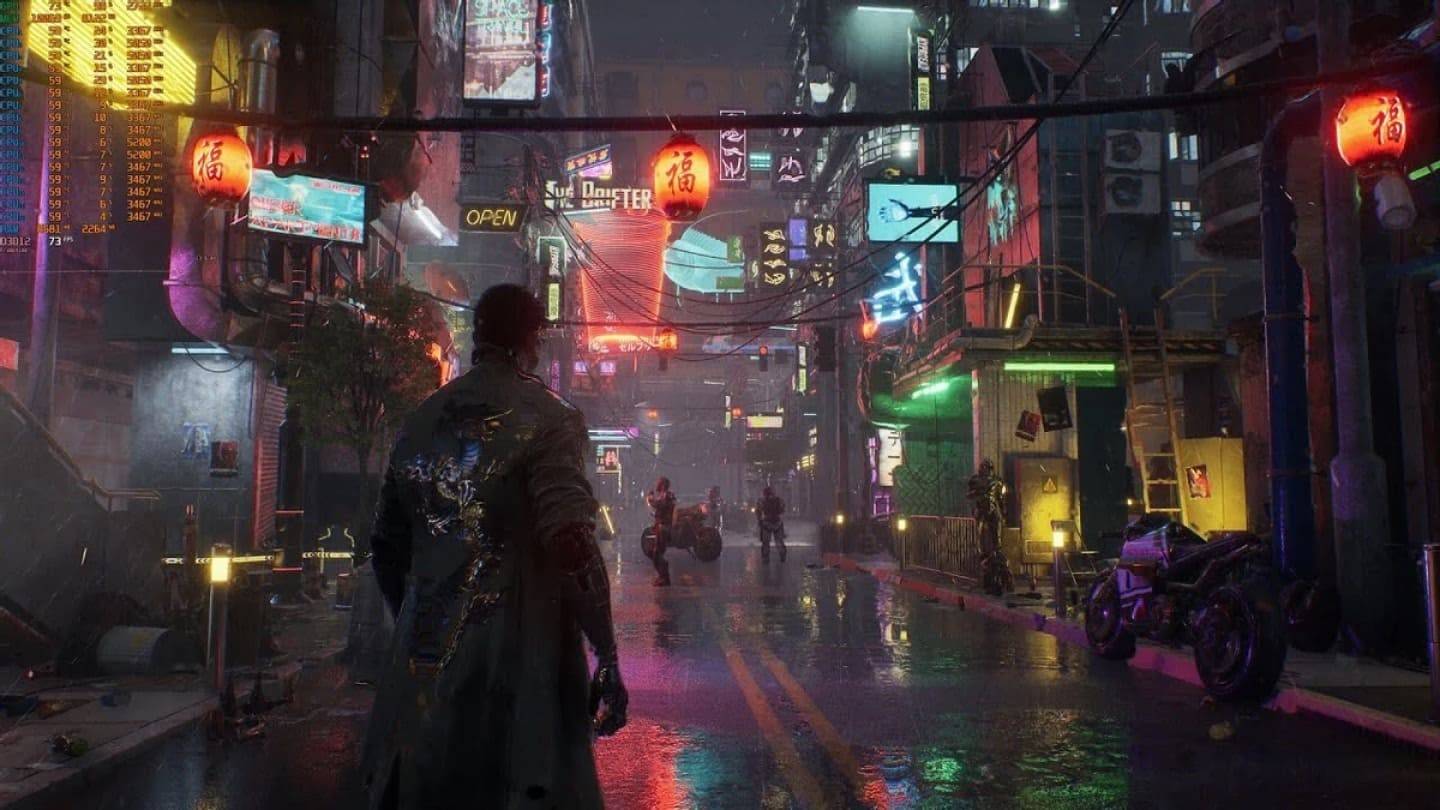 Motore irreale 5.5: Demo di Cyberpunk Metropolis Tech