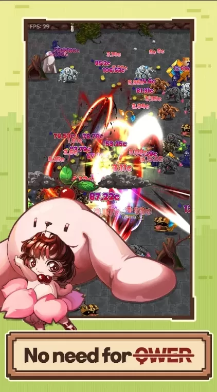 Dopamine Hit Gameplay Screenshot Showcasing Idle Battle System